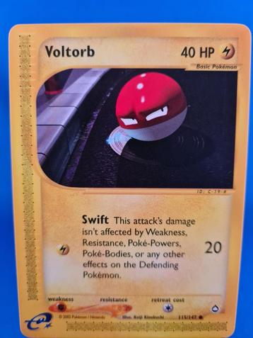 Voltorb 115/147 - Aquapolis beschikbaar voor biedingen