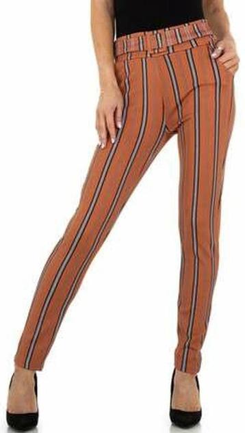 Legging bruin grijs gestreept S/M beschikbaar voor biedingen