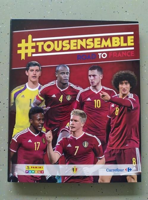 Album Carte Panini - Route des Diables Rouges vers la France, Collections, Articles de Sport & Football, Comme neuf, Cartes de joueur