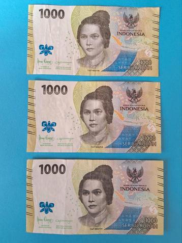 1000 Rupiah Indonesie  beschikbaar voor biedingen