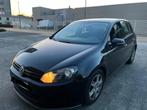 Vw GOLF 6 1.6TDI 105CV 2010MODEL EURO5, Auto's, Euro 5, Zwart, Bedrijf, 5 deurs