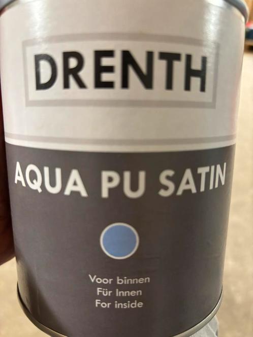 Drenth watergedragen donkergrijze lak 1liter, Hobby en Vrije tijd, Schilderen, Nieuw, Acrylverf, Ophalen of Verzenden