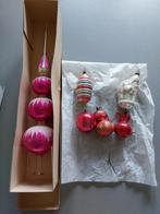 vintage kerstversiering grote piek, ajeko bal, kerstman, e.a, Ophalen of Verzenden