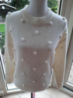 Charmante trui PASTEL Paris - S/M, Beige, Ophalen of Verzenden, Zo goed als nieuw, Pastel