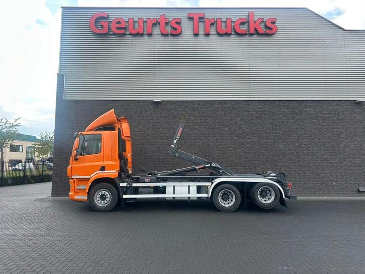 DAF CF 450 6X2 MET HIAB ULT2159S MULTILIFT ULTIMA 21 HAAKARM, Auto's, Vrachtwagens, ABS, Achteruitrijcamera, Airconditioning, Centrale vergrendeling