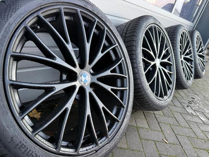 22 inch zwarte BMW velgen X5 X6 G05 G06 X7 G07 winterbanden, Auto-onderdelen, Banden en Velgen, Banden en Velgen, Winterbanden