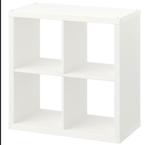 Ikea open kast wit, Huis en Inrichting, Ophalen, Zo goed als nieuw