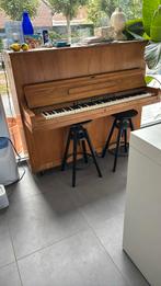 Buffetpiano J Gunther Bruxelles, Muziek en Instrumenten, Piano's, Ophalen, Gebruikt, Bruin, Piano