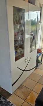 Armoire vitrine, Avec porte(s), 100 à 150 cm, Enlèvement, Utilisé