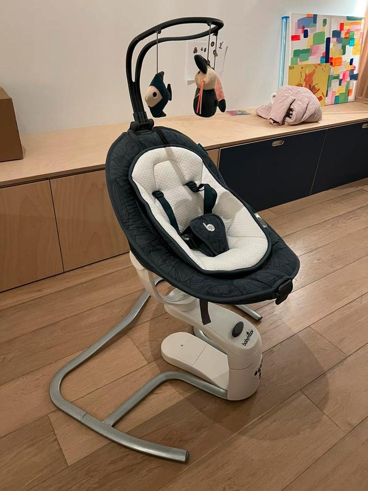 Babymoov schommel – compleet & in goede staat, Kinderen en Baby's, Wipstoeltjes, Zo goed als nieuw, Schommelstoel, Met gordel(s) of riempje(s)