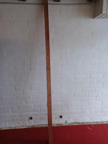 Ruwe houten balk, Doe-het-zelf en Bouw, Hout en Planken, Ophalen, Gebruikt, Balk