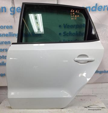 Deur Portier VW Polo 6R 6C links achter in goede staat LC9A  beschikbaar voor biedingen