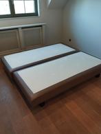 2 Prachtige boxsprings.   (zo goed als nieuw), Huis en Inrichting, Ophalen, Modern., 90 cm, Eenpersoons