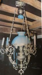 Lampe suspendue rétro en laiton (très cuivré), Enlèvement