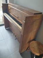 Notenhout piano, Ophalen, Gebruikt, Bruin, Piano