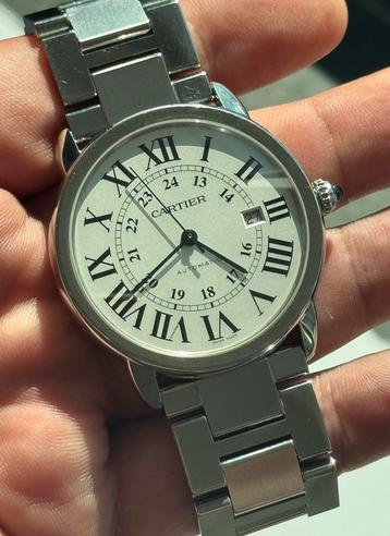 Horloge Cartier Ronde Solo automatic beschikbaar voor biedingen