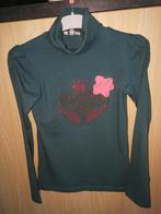 Groene coltrui - Here & There (Smart & Pretty) - maat 140, Kinderen en Baby's, Meisje, Trui of Vest, Ophalen of Verzenden, Zo goed als nieuw