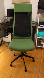 Chaise de bureau IKEA Marcus verte, Vert, Chaise de bureau, Enlèvement, Utilisé
