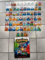 Boek+ 63 Pokémon Lamincards-kaarten, Ophalen of Verzenden, Gebruikt