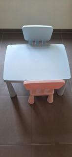 Ikea kindertafel en 2 stoelen, Kinderen en Baby's, Ophalen, Zo goed als nieuw, Stoel(en)