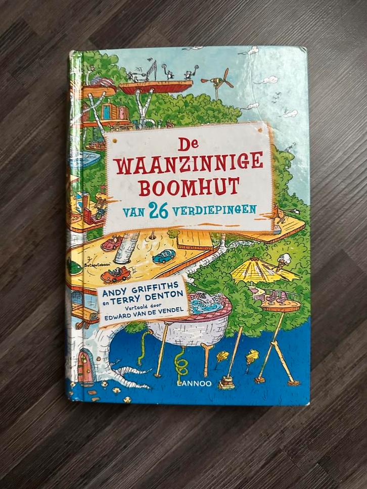 Terry Denton - De waanzinnige boomhut van 26 verdiepingen, Livres, Livres pour enfants | Jeunesse | Moins de 10 ans, Enlèvement