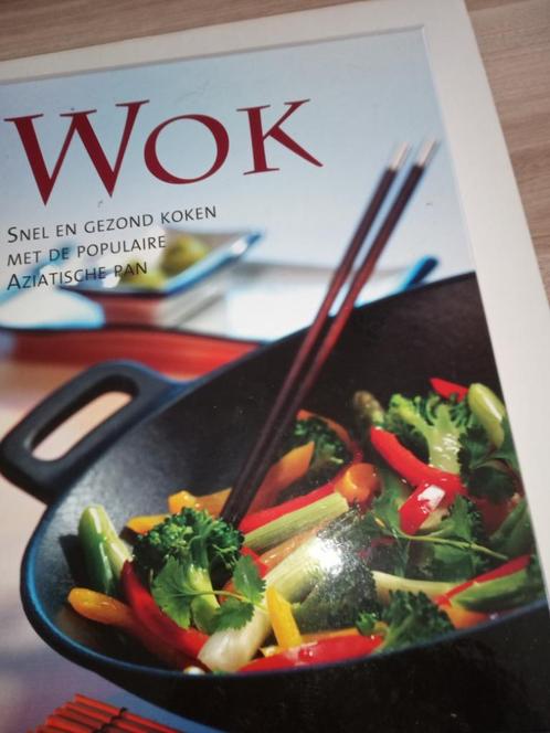Wokkookboek, Livres, Livres de cuisine, Comme neuf, Autres régions, Enlèvement