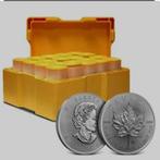 1 tot 500 ons Zilver Maple Leaf munten, Postzegels en Munten, Munten, Ophalen