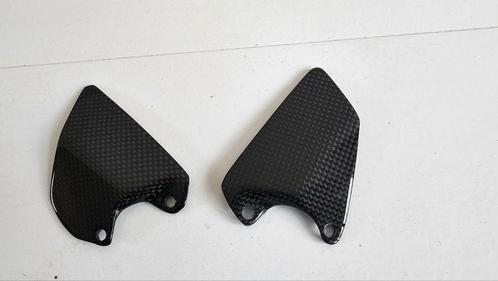Carbon hielbeschermers schetsplaten Ducati 748 996 998 916., Motoren, Onderdelen | Ducati, Ophalen of Verzenden