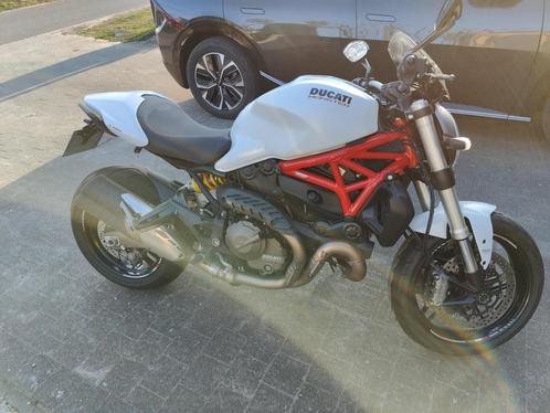 Ducati monster 821 White, Motoren, Motoren | Ducati, Particulier, Naked bike, meer dan 35 kW, 2 cilinders, Ophalen