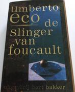 Boek De Slinger van Foucault Umberto Eco, Boeken, Ophalen, Zo goed als nieuw, Umberto Eco, Europa overig