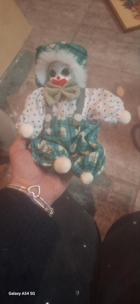 Clown porcelaine, Verzamelen, Beelden en Beeldjes, Ophalen of Verzenden