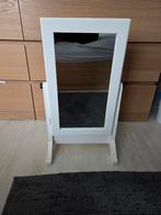 Spiegelkastje voor sieraden, Ophalen, Gebruikt, Wit, Overige typen