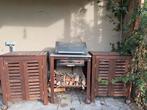 Buitenkeuken Ikea incl barbecue, Tuin en Terras, Ophalen, Gebruikt, Houtskool, Ikea