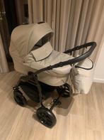 Kinderwagen p’tit chou + toebehoren, Zo goed als nieuw, Met reiswieg, Ophalen, Kinderwagen