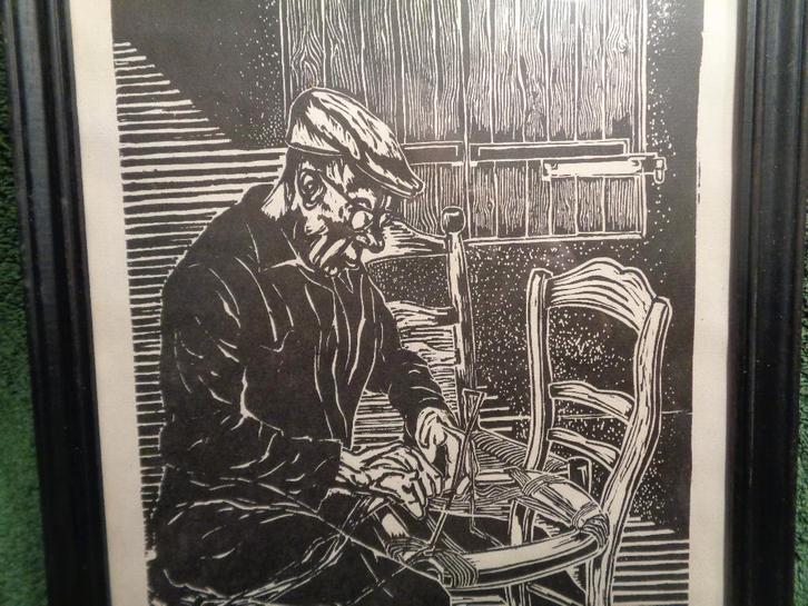 kunstwerkje, Antiek en Kunst, Kunst | Schilderijen | Abstract, Ophalen of Verzenden