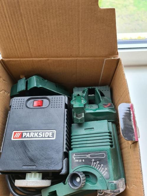 Parkside PSS 65 A1 slijpmachine, Doe-het-zelf en Bouw, Gereedschap | Slijpmachines, Zo goed als nieuw, Overige typen, Minder dan 700 watt