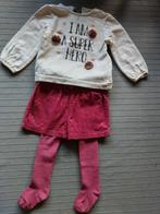 Setje: trui + korte broek + broekkousen - maat 86, Kinderen en Baby's, Babykleding | Maat 86, Meisje, Babyclub, Ophalen of Verzenden