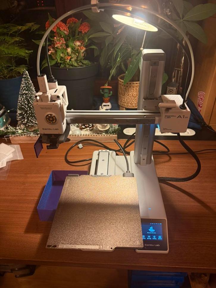 Bambu Lab A1 mini  + 1,5 jaar garantie + accessoires, Computers en Software, 3D Printers, Zo goed als nieuw, Ingebouwde Wi-Fi