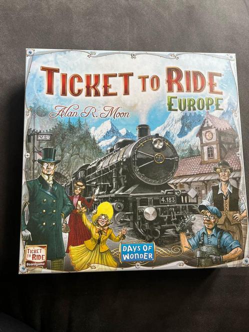 Ticket to ride Europe, Hobby en Vrije tijd, Gezelschapsspellen | Bordspellen, Zo goed als nieuw, Ophalen of Verzenden