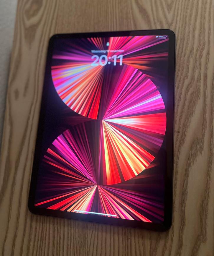 iPad Pro 11” (3e generatie) 128GB Space Gray, Computers en Software, Apple iPads, Zo goed als nieuw, Apple iPad Pro, Wi-Fi en Mobiel internet
