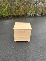 Table de nuit 2 tiroirs, Maison & Meubles, Moins de 55 cm, Comme neuf, Moins de 45 cm, Enlèvement