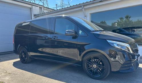 Mercedes-Benz V 300 d AMG Line Led Navi Leder BT Pdc 360 Cam, Auto's, Bestelwagens en Lichte vracht, Bedrijf, Te koop, 360° camera