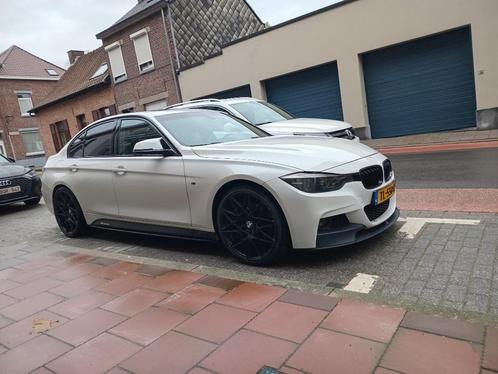 Bmw 320i 292Pk '18 M performance, Auto's, BMW, Particulier, 3 Reeks, Benzine, Euro 6, Berline, 4 deurs, Automaat, Wit, Zwart, Leder
