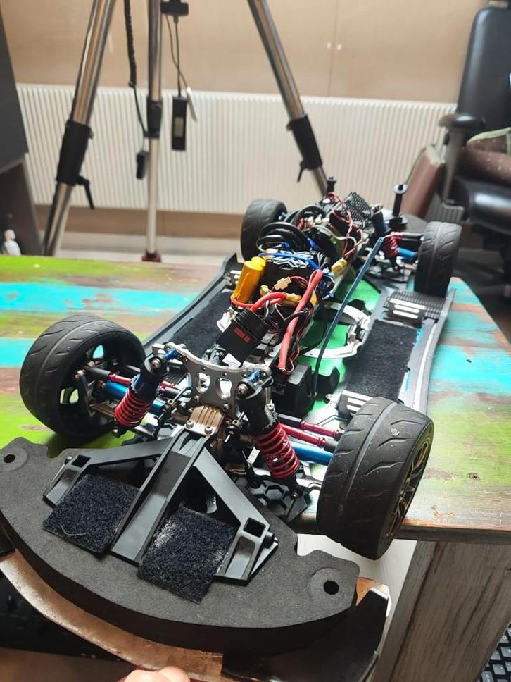 Traxxas xo 1 full upgrade rc, Hobby en Vrije tijd, Modelauto's | Overige schalen, Gebruikt, Auto, Ophalen of Verzenden