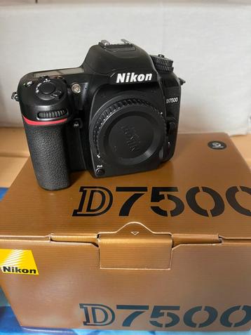 Nikon D7500 body beschikbaar voor biedingen