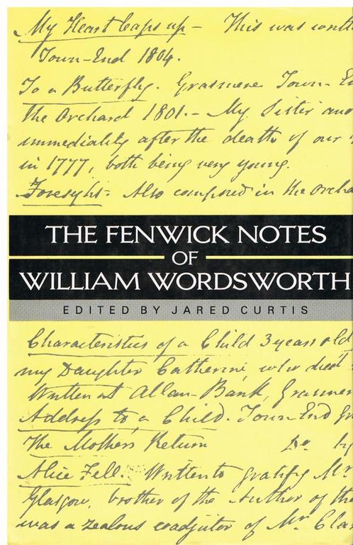 The Fenwick notes of William Wordsworth, Boeken, Literatuur, Gelezen, Ophalen of Verzenden