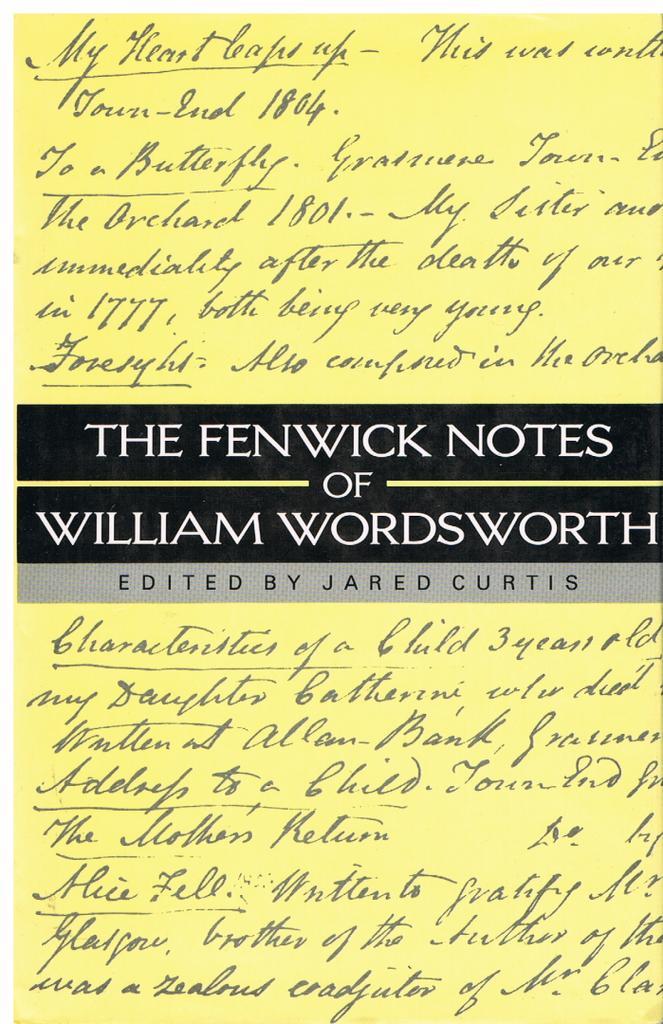 The Fenwick notes of William Wordsworth, Boeken, Literatuur, Gelezen, Ophalen of Verzenden
