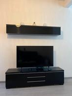 Tv- meubel set zwart, Ophalen, Gebruikt