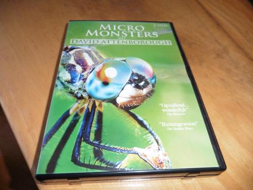 Dvd Micro Monsters - David Attenborough - 3 dvd, Cd's en Dvd's, Dvd's | Overige Dvd's, Ophalen of Verzenden