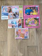 Lot puzzles Disney, Verzenden, 10 tot 50 stukjes, Gebruikt, 4 tot 6 jaar